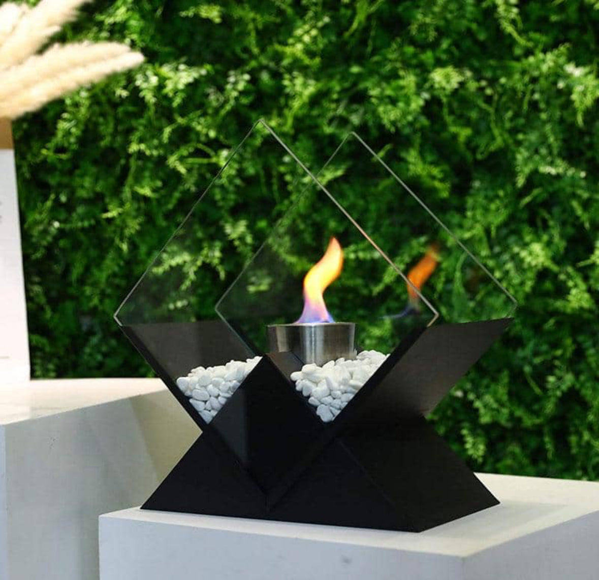 Design-Tischkamin Diamonds