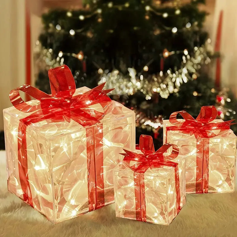 LED-Geschenkboxen Set