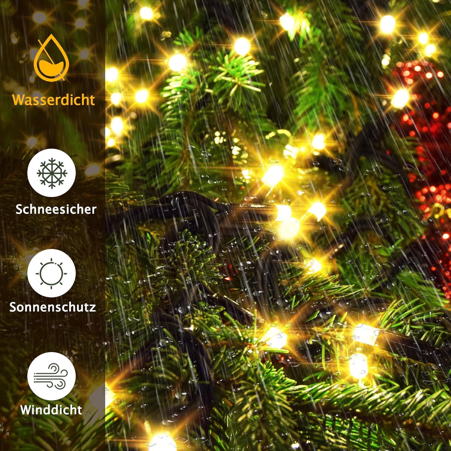LED-Lichterkette Weihnachtsbaum