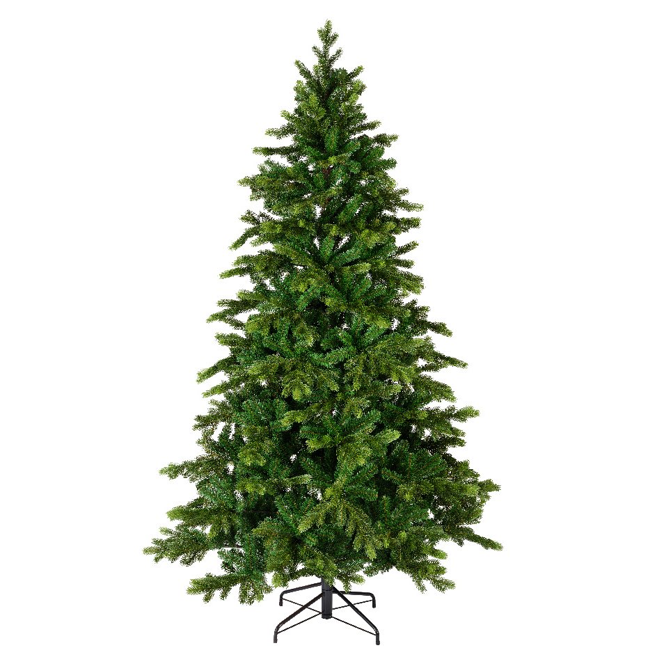 Premium künstlicher Weihnachtsbaum Nordmann 180cm | X-Mas Tannengrün