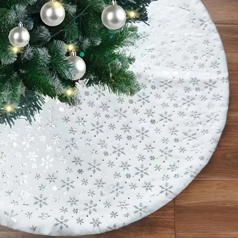 Eleganter Weihnachtsbaumrock 120cm | Nordic Classic