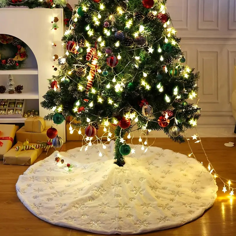 Eleganter Weihnachtsbaumrock 120cm | Nordic Classic