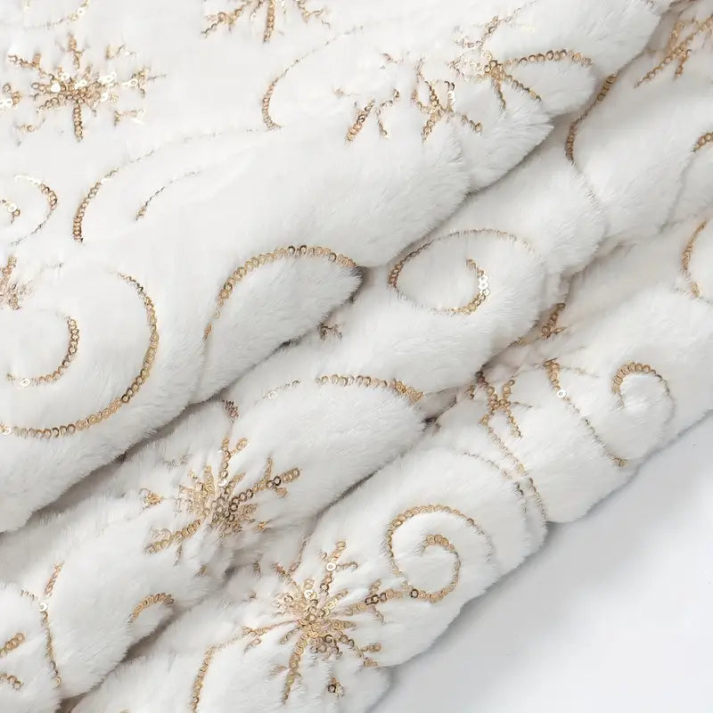 Eleganter Weihnachtsbaumrock 120cm | Nordic Classic