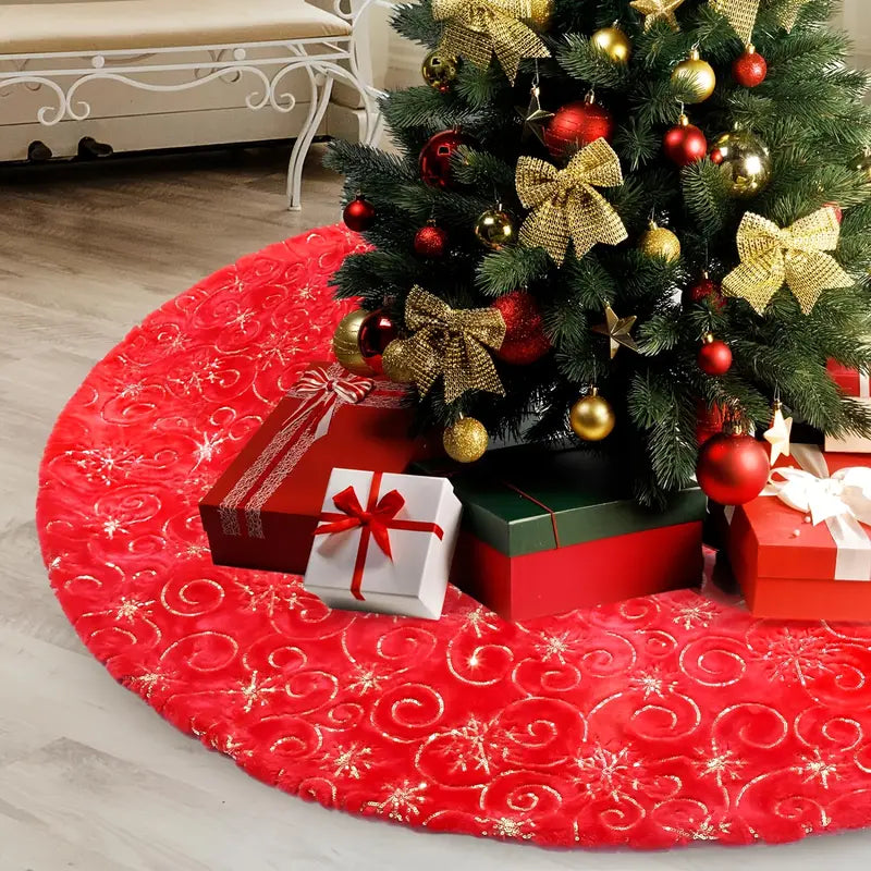Eleganter Weihnachtsbaumrock 120cm | Nordic Classic