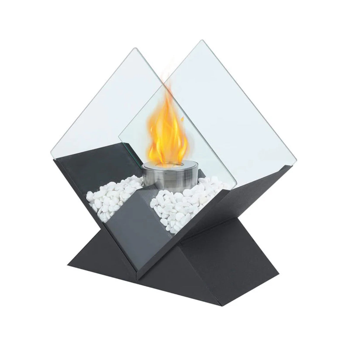Design-Tischkamin Diamonds