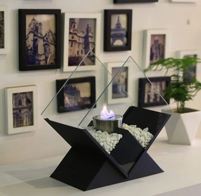 Design-Tischkamin Diamonds