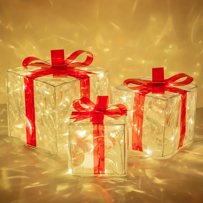 LED-Geschenkboxen Set