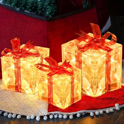 LED-Geschenkboxen Set