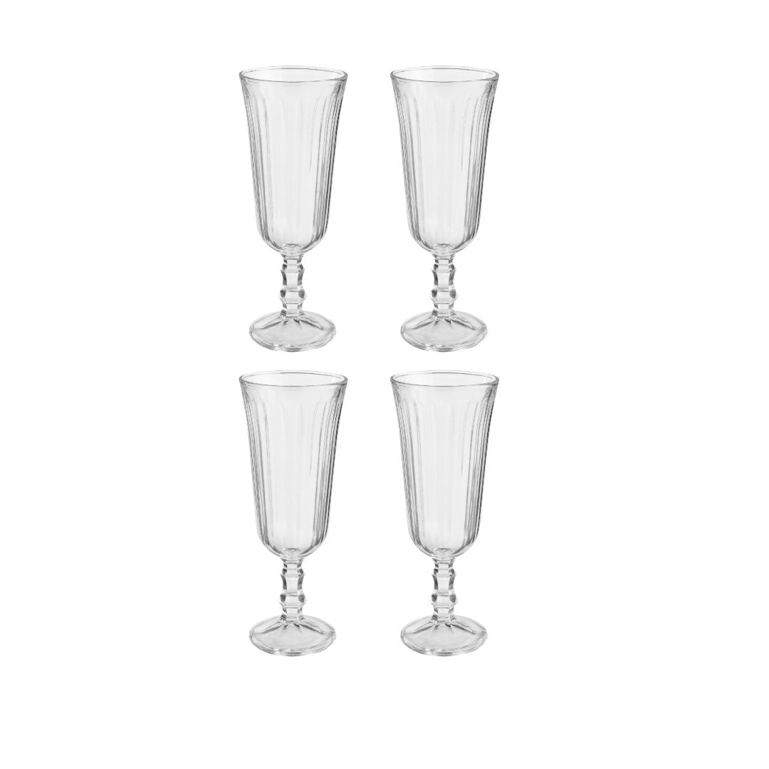 Sektglas im Riffeldesign | Paris