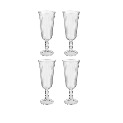 Sektglas im Riffeldesign | Paris