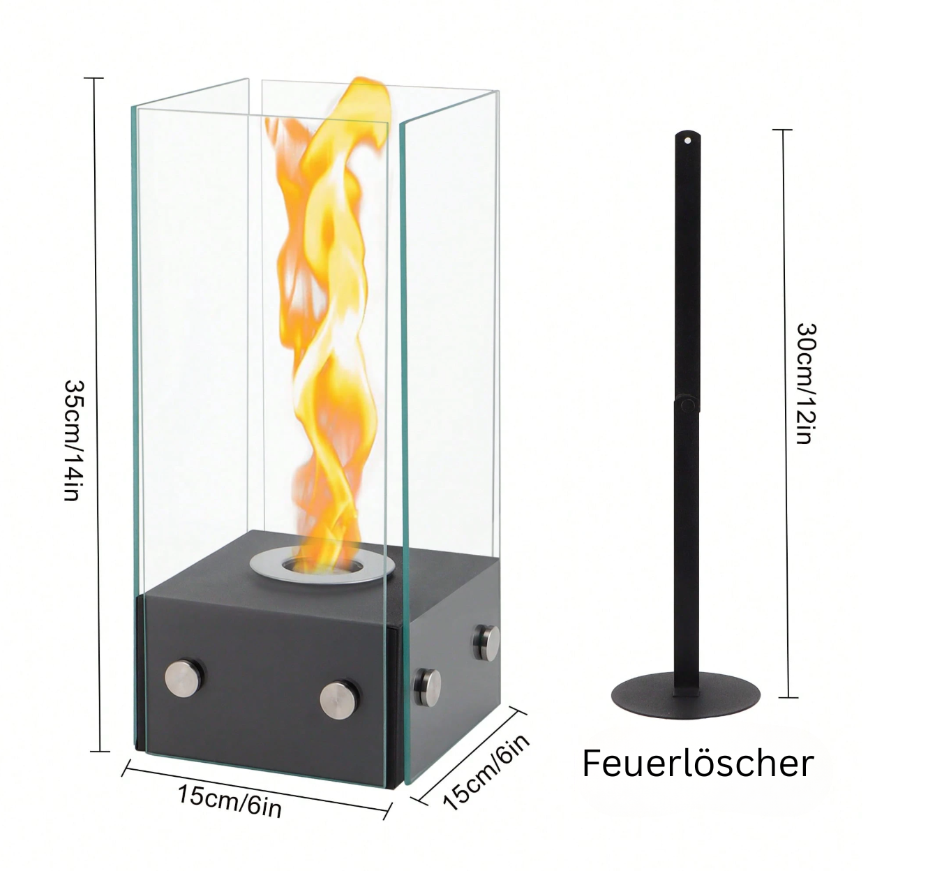 LA Homedesign FlameCube