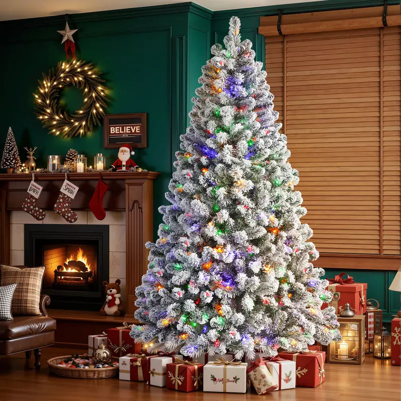 Premium künstlicher Weihnachtsbaum mit integrierter Beleuchtung 180&200cm | Snowlight